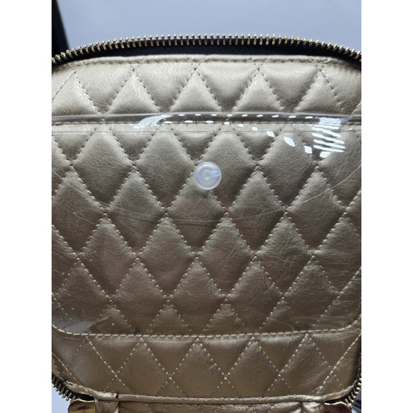 Scout Bags Perfect Gem Square Jewelry Case Zipper Navy Velvet W/ 3 Extra Pouches - Picture 7 of 11